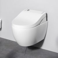 Унитаз биде AM.PM Awe подвесной с сиденьем Микролифт арт-C111739SC — фото 12, Умные унитазы