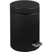 Товар: Ведро для мусора Nofer Черное арт-09100.12.N - фото 1 Ведро для мусора Nofer Черное арт-09100.12.N — фото 1, Мусорные ведра