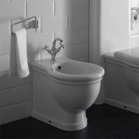 Биде Globo Paestum Белое арт-PA026.BI*1 — фото 2, Биде напольные