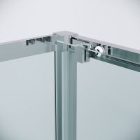 Душевой уголок Grossman Cosmo 100х90 профиль Хром стекло прозрачное арт-120.K33.02.1090.10.00 — фото 7, Прямоугольные душевые уголки