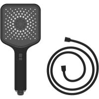 Ручной душ Vincea Inspire Черный матовый арт-VSHN-3I4HMB — фото 1, Лейки для душа