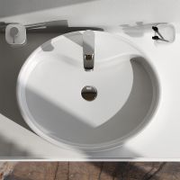 Раковина AM.PM Func 56 Белая арт-M8FWCC20561WG — фото 6, Раковины накладные