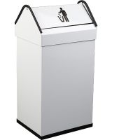 Контейнер для мусора Nofer Белый арт-14118.2.W — фото 1, Мусорные ведра