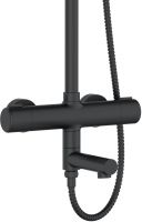 Душевая система Agger Thermo Черная арт-A2461144 — фото 6, Душевые стойки