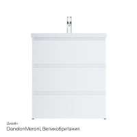 Тумба под раковину AM.PM Gem S 75 Белая арт-M91FSX0752WG — фото 4, Тумбы под раковину