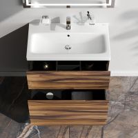 Товар: Тумба под раковину AM.PM Gem 75 Орех арт-M90FSX0752HF - фото 4 Тумба под раковину AM.PM Gem 75 Орех арт-M90FSX0752HF — фото 4, Тумбы под раковину