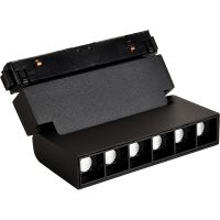 Трековый светильник Crystal Lux Space Черный арт-CLT 0.33 002 6W BL T4000K — фото 1, Трековые светильники