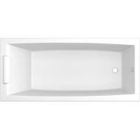 Акриловая ванна Marka One Aelita Slim 165х75 без гидромассажа арт-01ае1675слим — фото 1, Акриловые ванны