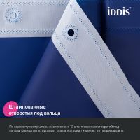 Штора для ванны Iddis Promo 180х200 Темно-синяя арт-P05PE18i11 — фото 6, Шторы для ванной