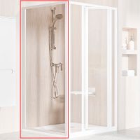 Душевая стенка Ravak Supernova PSS-80 профиль Белый стекло Transparent арт-94040100Z1 — фото 1, Боковые стенки