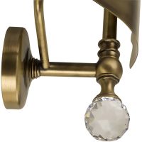 Держатель туалетной бумаги Migliore Amerida с крышкой Бронза с кристаллами Swarovski арт-16557 — фото 4, Держатели туалетной бумаги