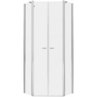 Душевой уголок New Trendy New Soleo Chrome 90х90 профиль Хром стекло прозрачное арт-K-0610 — фото 1, Душевые уголки трапеция