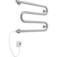 Электрический полотенцесушитель Terminus М-образный 600x350 Хром арт-4620768883927 — фото 1, Электрические полотенцесушители