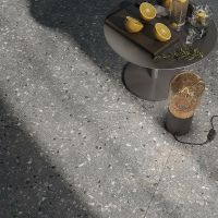 Керамогранит Kerama Marazzi Терраццо серый тёмный обрезной 60х60 см арт-SG632820R — фото 2, Керамогранит