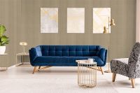 Обои Grandeco Elementum Винил на флизелине (0,53*10,05) Золото, Перья арт-EE 1305 — фото 4, Обои для стен