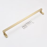 Полотенцедержатель Raglo Золото матовое арт-R300.01.03 — фото 9, Полотенцедержатели