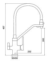 Товар: Смеситель для кухни Gappo G18 Хром Черный арт-G4318 - фото 6 Смеситель для кухни Gappo G18 Хром Черный арт-G4318 — фото 6, Смесители для кухни