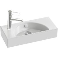 Раковина Jacob Delafon Odeon Rive Gauche 50 L Белая арт-EGO112-55-00 — фото 1, Мини-раковины