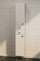 Шкаф пенал 1MarKa Story 29Н L Белый глянец арт-У99311 — фото 3, Пеналы для ванной комнаты