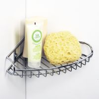 Полка корзина WasserKRAFT угловая Хром арт-K-1211 — фото 3, Полки для ванной и душа