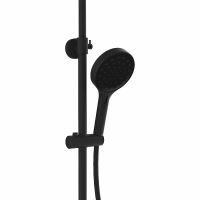 Товар: Душевая система Vincea Inspire с термостатом Черная матовая арт-VSFS-3I12TMB - фото 6 Душевая система Vincea Inspire с термостатом Черная матовая арт-VSFS-3I12TMB — фото 6, Душевые стойки