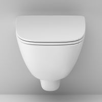 Унитаз AM.PM X-Joy подвесной с сиденьем Микролифт арт-C851701SC — фото 6, Подвесные унитазы