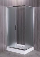 Душевой уголок Esbano ESR-8021 120x80 профиль Хром стекло рифленое арт-ESUGR8021 — фото 3, Прямоугольные душевые уголки