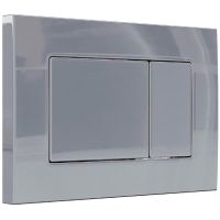 Комплект унитаза Berges Ego XL Rimless с инсталляцией Atom с сиденьем Микролифт и клавишей смыва Хром глянцевый арт-043359 — фото 13, Комплекты унитаз + инсталляция