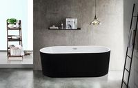 Товар: Акриловая ванна Esbano Tortuga 170x80 Черная Белая без гидромассажа арт-ESVATORTB - фото 2 Акриловая ванна Esbano Tortuga 170x80 Черная Белая без гидромассажа арт-ESVATORTB — фото 2, Акриловые ванны