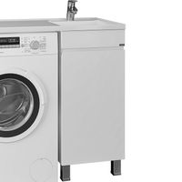 Тумба под раковину СанТа Марс 100 Белая арт-700221 — фото 1, Тумбы под раковину