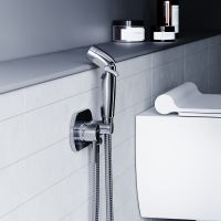 Гигиенический душ со смесителем Damixa Redblu Option Хром арт-212000000 — фото 4, Гигиенические души