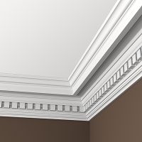 Товар: Карниз Европласт 2000x162x192 мм арт-1.50.110 - фото 2 Карниз Европласт 2000x162x192 мм арт-1.50.110 — фото 2, Карнизы