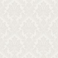 Обои Grandeco Arcadia Винил на флизелине (0,53*10,05) Белый, Дамаск арт-A 65401 — фото 1, Обои для стен