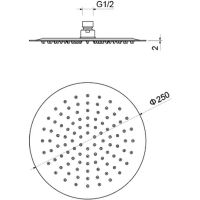 Товар: Верхний душ Aquatek Черный матовый арт-AQ2073MB - фото 9 Верхний душ Aquatek Черный матовый арт-AQ2073MB — фото 9, Верхние души