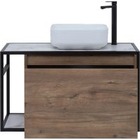 Товар: Тумба под раковину Aquanet Nova Lite Loft 90R подвесная Дуб рустикальный арт-261659 - фото 6 Тумба под раковину Aquanet Nova Lite Loft 90R подвесная Дуб рустикальный арт-261659 — фото 6, Тумбы под раковину