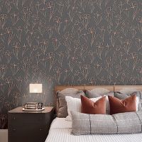 Обои Andrea Rossi Cheradi Винил на флизелине (1,06*10,05) Зеленый/Золото, Цветы арт-54390-4 — фото 4, Обои для стен