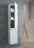 Товар: Шкаф пенал Cersanit Lara 30 подвесной Орех арт-63417 - фото 2 Шкаф пенал Cersanit Lara 30 подвесной Орех арт-63417 — фото 2, Пеналы для ванной комнаты