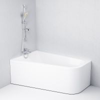 Акриловая ванна AM.PM Spirit 160x100 L без гидромассажа арт-W72A-160L100W-A2 — фото 3, Акриловые ванны