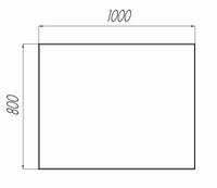 Товар: Зеркало Aquaton Брук 100 прямоугольное арт-1A200302BC010 - фото 7 Зеркало Aquaton Брук 100 прямоугольное арт-1A200302BC010 — фото 7, Зеркала в ванную комнату