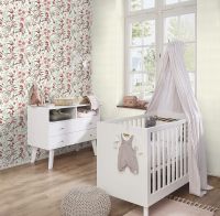 Обои RASCH Garden Винил на флизелине (0,53*10,05) Бежевый, Однотонные/Рогожка арт-690705 — фото 4, Обои для стен