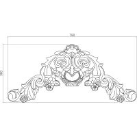 Орнамент Европласт 50x360x790 мм арт-1.60.036 — фото 2, Колонны