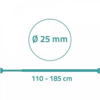 Карниз для ванны Ridder Wien Черный арт-55211 — фото 2, Карнизы для ванной