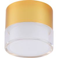 Потолочный светильник Crystal Lux Прозрачный Золото арт-CLT 139C80 GO 4000K — фото 1, Точечные светильники