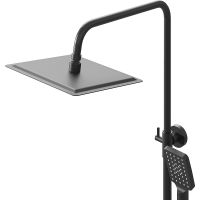 Товар: Душевая система Grossman Cosmo Черная матовая арт-500.K35.02.210 - фото 4 Душевая система Grossman Cosmo Черная матовая арт-500.K35.02.210 — фото 4, Душевые стойки