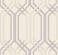 Обои LOYMINA Clair Винил на флизелине (1*10,05) Белый/Серебряный, Геометрия арт-CLR3 002 — фото 2, Обои для стен
