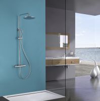 Товар: Душевая система Abber Wasser Kreis с термостатом Хром арт-AF8160 - фото 2 Душевая система Abber Wasser Kreis с термостатом Хром арт-AF8160 — фото 2, Душевые стойки