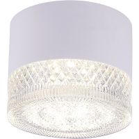 Потолочный светильник Crystal Lux Прозрачный Белый арт-CLT 140C80 WH 4000K — фото 2, Точечные светильники