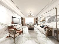 Керамогранит Realistik Apia Polished Gold Carving 60х120 см арт-77056 — фото 4, Керамогранит