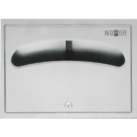 Диспенсер туалетных накладок Nofer Сатин арт-12029.S — фото 1, Диспенсеры для покрытий на унитаз