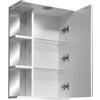 Товар: Зеркальный шкаф Stella Polar Концепт Нелея 50/С R с подсветкой Белый арт-SP-00000035 - фото 2 Зеркальный шкаф Stella Polar Концепт Нелея 50/С R с подсветкой Белый арт-SP-00000035 — фото 2, Зеркальные шкафы в ванную